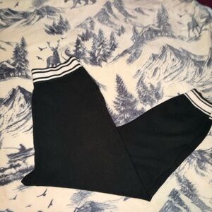 PINK VARSITY KNIT JOGGER PANTS